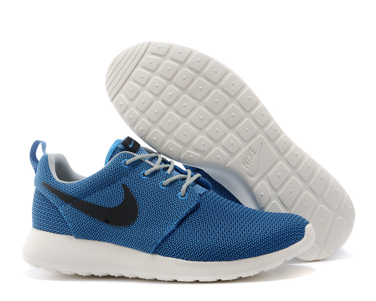 nike roshe run homme bleu