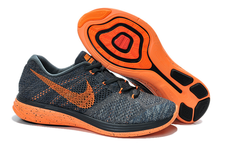 nike flyknit lunar 4 homme orange