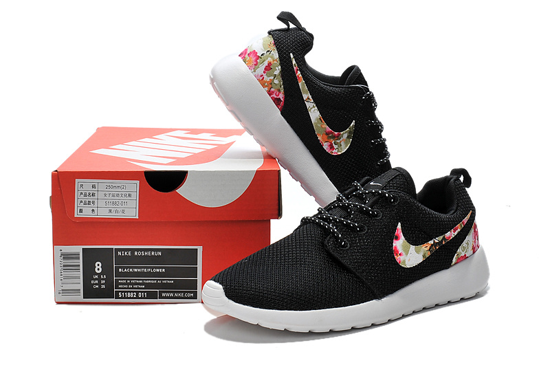 nike roshe run floral femme soldes